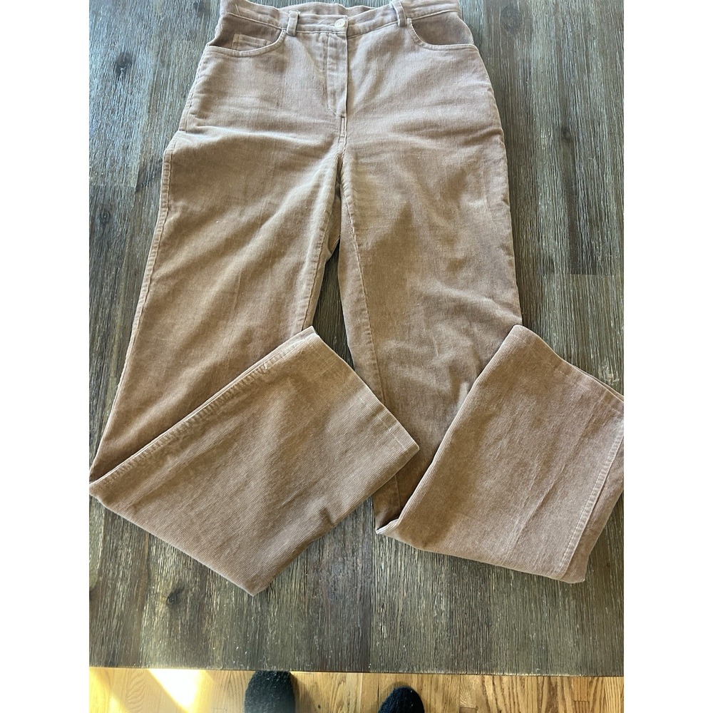 Ness Italian Women's Corduroy Pants Size XS/S Fall Fashion Cords Cozy Soft